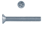 Винт потайной,цинк DIN965 3х40 Средняя фасовка (600шт)